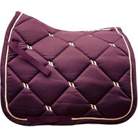 Produktbild von Back on Track Dressurschabracke Nights Collection Ruby aus Welltex-Material in Rot und Bordeaux