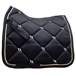 Produktbild von Back on Track Dressurunterlage Night Collection Schwarz für Pferde