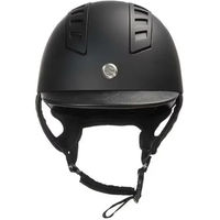 Produktbild von Back on Track EQ3 Smooth Shell Reithelm Unisex mit CE-Zertifizierung aus Kunstleder 55 cm