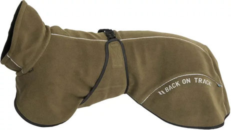 Produktbild von Back on Track Fleece-Hundemantel in Grün