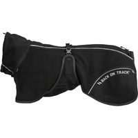 Produktbild von Back on Track Fleece-Hundemantel Schwarz