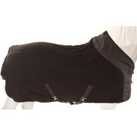 Produktbild von Back on Track Fleecedecke Supreme mit D-Ringen Schwarz