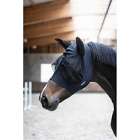 Produktbild von Back on Track Fliegenmaske für Pferde Lami-Cell Titanium Come Best Schwarz Größe L