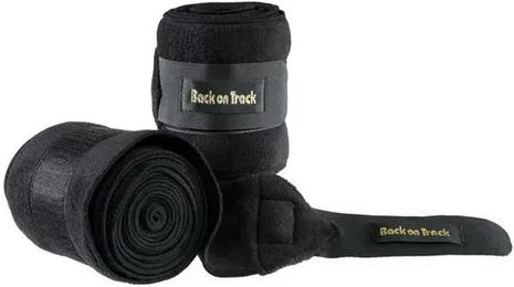 Back on Track Gamaschen Streifen Schwarz Baumwolle – Bild 1 von 1