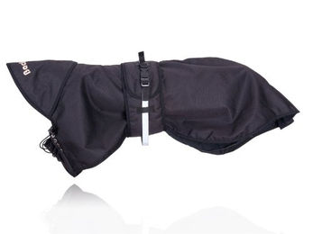Back on Track Gefütterte Hunde Regenjacke Allwetterdecke für erwachsene Hunde Größe 63 cm – Bild 1 von 2