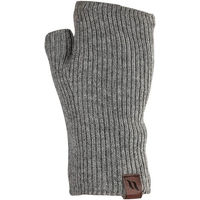 Produktbild von Back on Track Handgelenkstulpen Ash Grau aus Wolle Größe L/XL