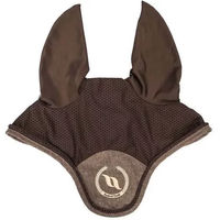 Produktbild von Back on Track Haze Collection Fliegenhaube für Pferde in Schwarz oder Braun