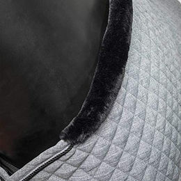 Produktbild von Back on Track Haze Collection Pferdedecke Welltex Grau Melange 165 cm