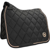 Produktbild von Back on Track Haze Collection Schabracke Dressur für Ponys in Schwarz Rosé