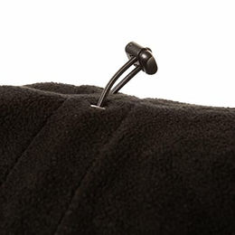 Back on Track Hundefleecemantel Supreme Fleecedecke Schwarz 78 cm – Bild 1 von 2
