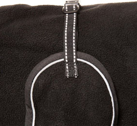 Back on Track Hundefleecemantel Supreme Schwarz - 1 Stk. – Bild 1 von 5