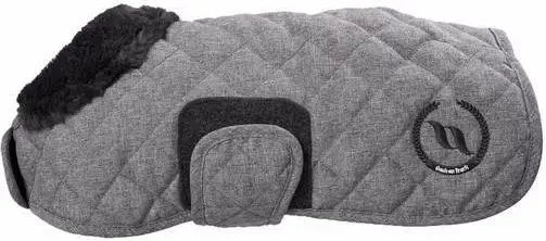 Produktbild von Back on Track Hundemantel Haze Collection Grau aus Polyester für erwachsene Hunde