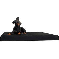 Produktbild von Back on Track Hundematratze mit Memory Foam XS Schwarz für erwachsene Hunde