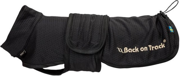 Produktbild von Back on Track Hundenetzmantel Buddy für erwachsene Hunde mit langem Rücken