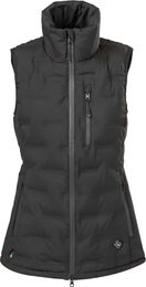 Produktbild von Back on Track Katla Ärmellose Fleece-Daunenjacke für Damen in Schwarz XS