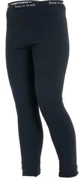 Back on Track Lange Unterhose für Damen aus Baumwolle Schwarz XL Winter – Bild 1 von 2