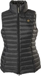 Produktbild von Back on Track Luna Ärmellose Reitjacke für Damen in Schwarz XL aus Ripstop-Gewebe