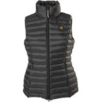 Produktbild von Back on Track Luna Ärmellose Reitjacke für Damen in Schwarz XL aus Ripstop-Gewebe