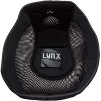Produktbild von Back on Track Lynx Schaumstoff-Größenreduzierer für Reithelm aus Memory Foam Schwarz 13 mm Unisex
