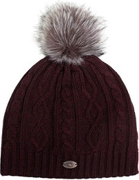 Produktbild von Back on Track Mütze aus Wolle in Rosa Unisex Wintermütze