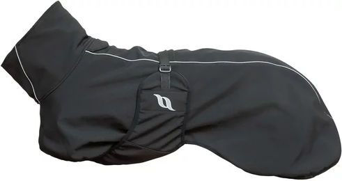 Produktbild von Back on Track Nella Hundemantel wasserabweisend Schwarz 70 cm