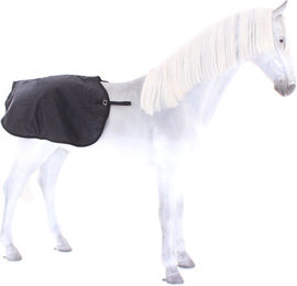 Back on Track Nierendecke für Pferde Schwarz aus Polyester – Bild 1 von 6