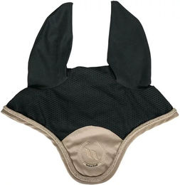 Back on Track Nights Collection Fliegenhaube für Pferde mit Ponyteil – Bild 1 von 2