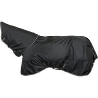 Produktbild von Back on Track Obsidian 0g Outdoordecke für Pferde in Schwarz
