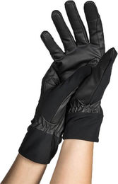 Produktbild von Back on Track OUTBACK Quick Grip Reithandschuh Winter aus Kunstleder Schwarz Größe M