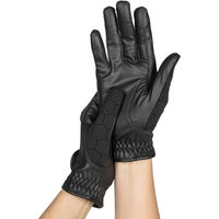 Produktbild von Back on Track OUTLINE Grip Handschuh aus Kunstleder Schwarz XL