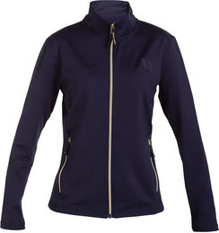 Produktbild von Back on Track P4G Athena Reitjacke Damen Full Zip Blau Gold