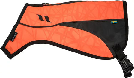 Back on Track Point Sicherheitsweste für Hunde wasserabweisend Orange Schwarz Größe S – Bild 1 von 8