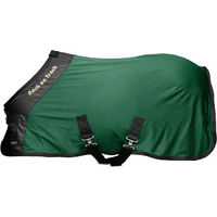 Produktbild von Back on Track Pony Mesh Rug Royal Deluxe Fleece Decke Grün
