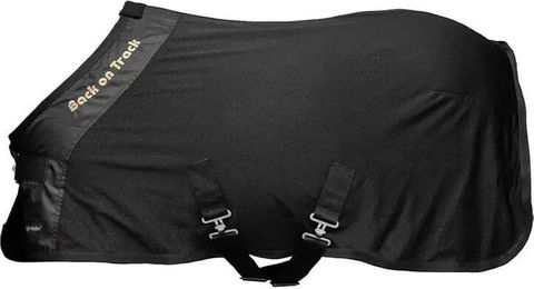 Back on Track Pony Mesh Rug Royal Deluxe Pferdedecke Schwarz – Bild 1 von 3