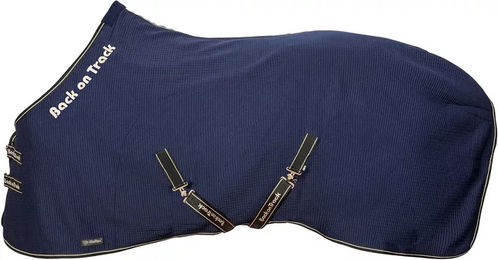 Produktbild von Back on Track Quick Cooler Trocknende Fleece-Pferdedecke in Blau