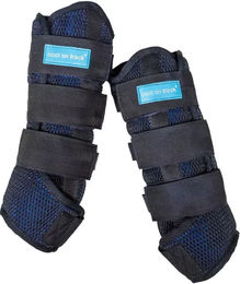 Produktbild von Back on Track Quick Wraps Gamaschen für Pferde Blau XL