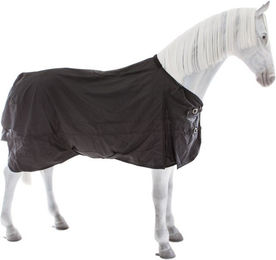 Back on Track Regendecke für Pferde in Schwarz aus Polyester – Bild 1 von 2