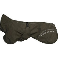 Produktbild von Back on Track Regenmantel für Hunde in Grün waterproof