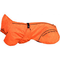 Produktbild von Back on Track Regenmantel für Hunde in Orange wasserdicht