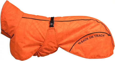 Back on Track Regenmantel für Hunde in Orange wasserdicht – Bild 1 von 1