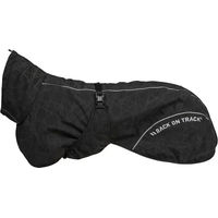 Produktbild von Back on Track Regenmantel für Hunde Schwarz Waterproof