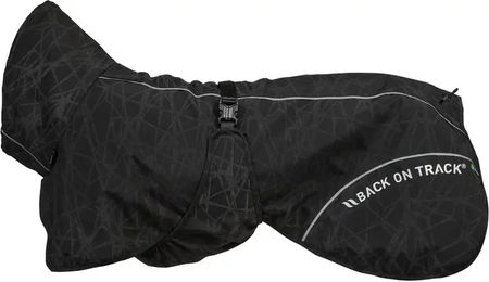 Produktbild von Back on Track Regenmantel für Hunde wasserdicht Schwarz