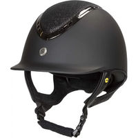 Produktbild von Back on Track Reithelm EQ3 Pardus ohne Visier Schwarz 59/60 cm