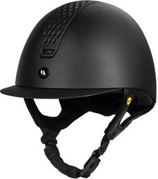 Produktbild von Back on Track Reithelm Silves Smooth Top Unisex Schwarz Grösse S CE-zertifiziert