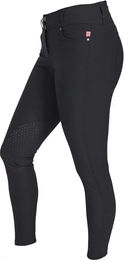 Produktbild von Back on Track Reithose Julia Damen mit Mid Grip Schwarz Größe 42