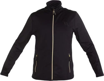 Produktbild von Back on Track Reitjacke Liam Full Zip für Herren Schwarz Gold XXL