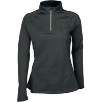 Produktbild von Back on Track Reitshirt für Damen in Schwarz und Gold Größe L
