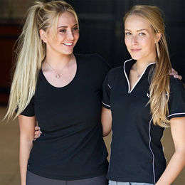 Back on Track Reitshirt für Damen in Schwarz XS aus Polyester – Bild 1 von 2