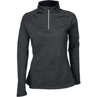 Produktbild von Back on Track Reitsweatshirt mit Kapuze für Damen Schwarz XS