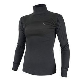 Back on Track Rollkragensweatshirt Damen Schwarz Baumwolle Größe L – Bild 1 von 9